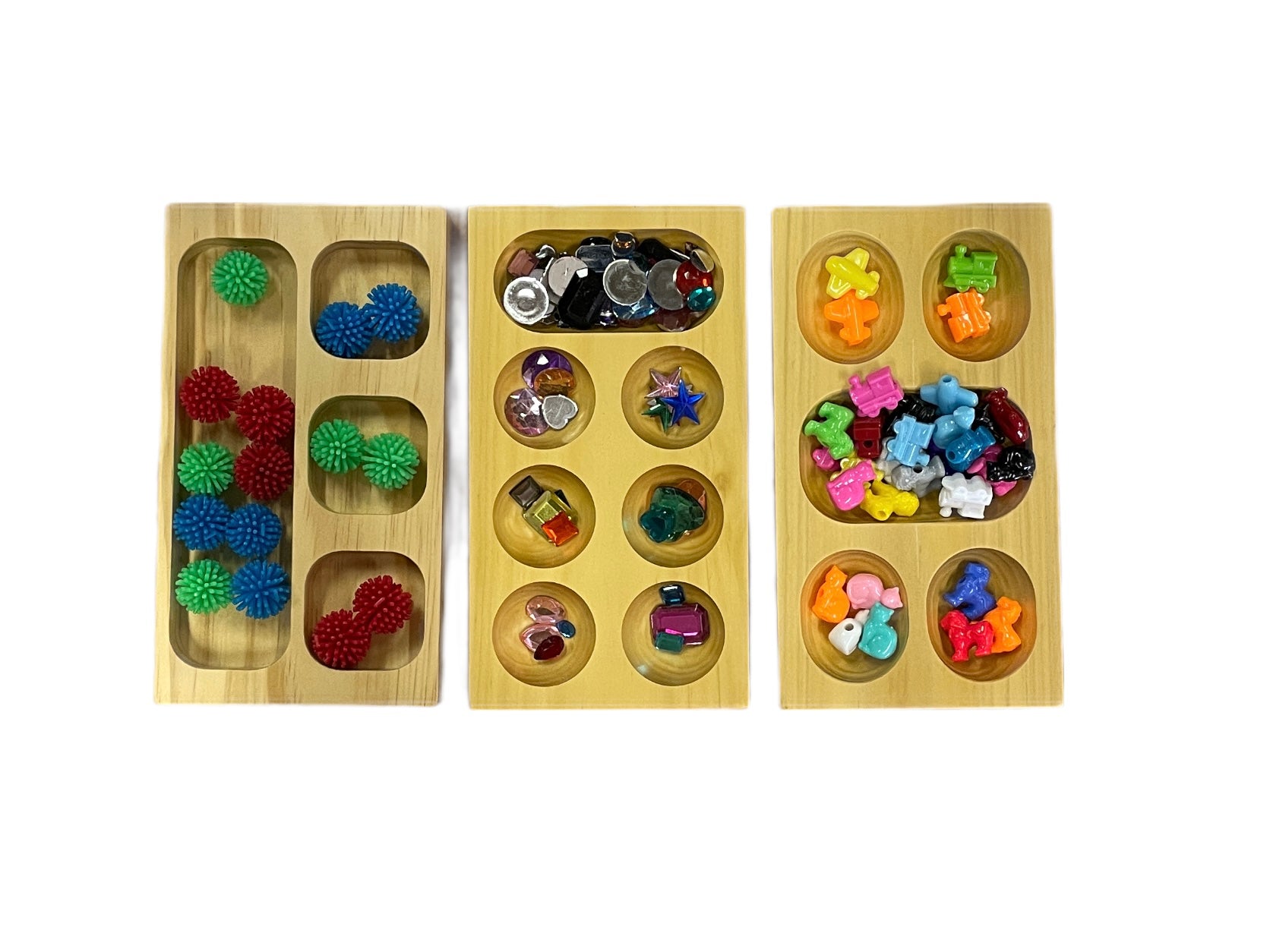 Montessori Sorting Trays set of sale 3