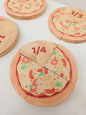 Wooden Pizza Fraction Learning Kit