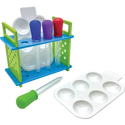 Up Close Science: Eyedroppers & Spot Plates Activity Set