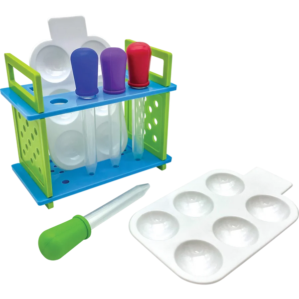 Up Close Science: Eyedroppers & Spot Plates Activity Set