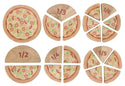 Wooden Pizza Fraction Learning Kit