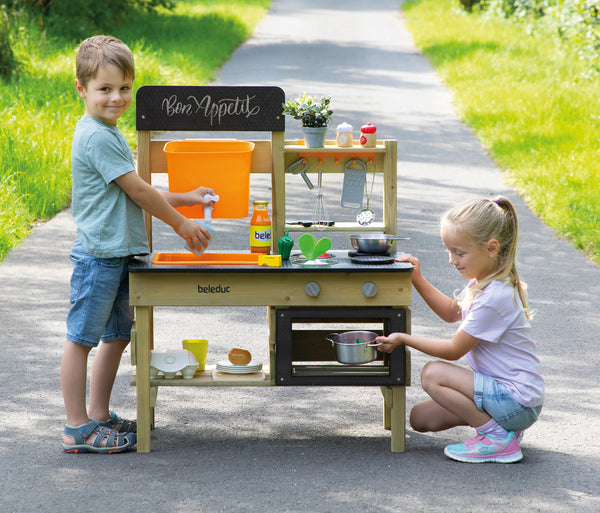 Furniture: Mini Mobile Outdoor Play Kitchen