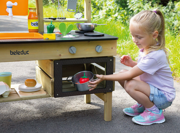 Furniture: Mini Mobile Outdoor Play Kitchen