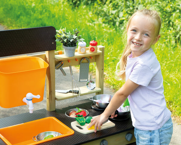 Furniture: Mini Mobile Outdoor Play Kitchen