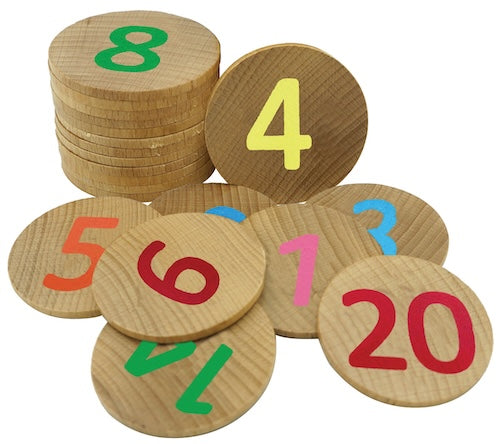 Matching Pairs Numbers 1-20 (Set of 40)