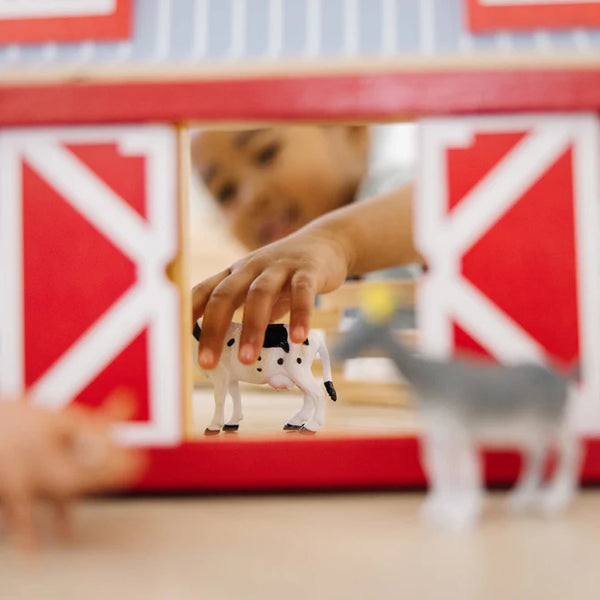 Foldable Wooden Farm Set