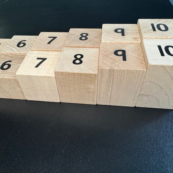 Real Simple Number Blocks (set of 2)