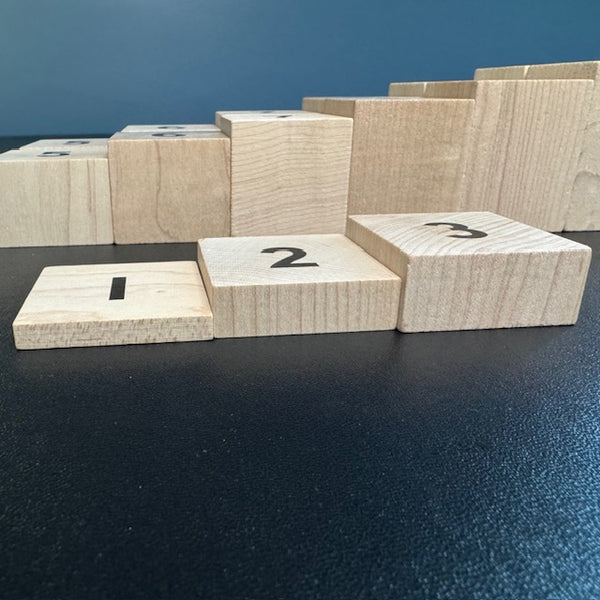 Real Simple Number Blocks (set of 2)