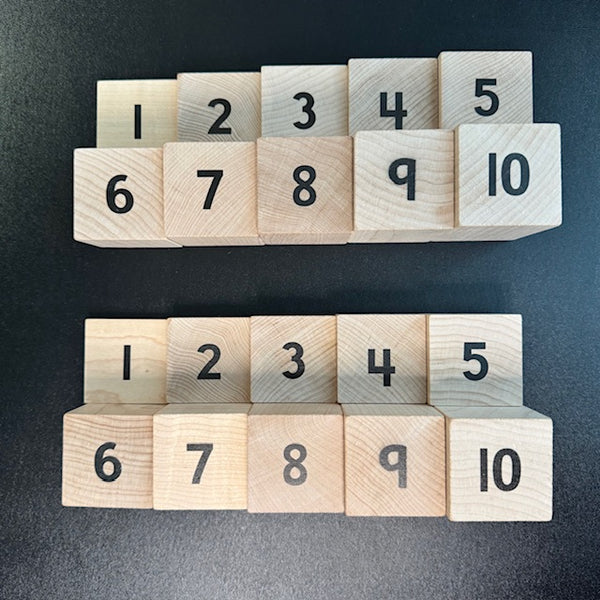 Real Simple Number Blocks (set of 2)