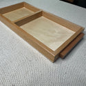 Wooden Two Part Tray