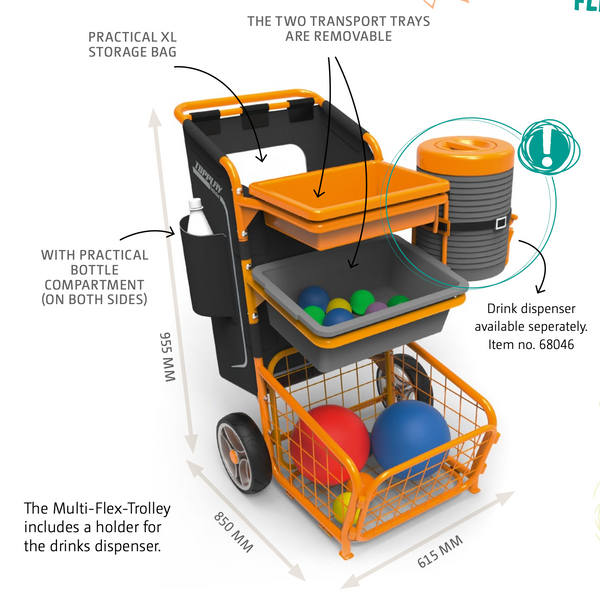 Furniture: Transport Multi-flex Cart